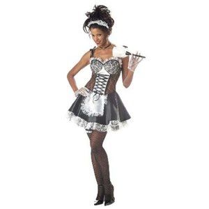 Fi Fi Le Flirt French Maid Adult Costume Dress